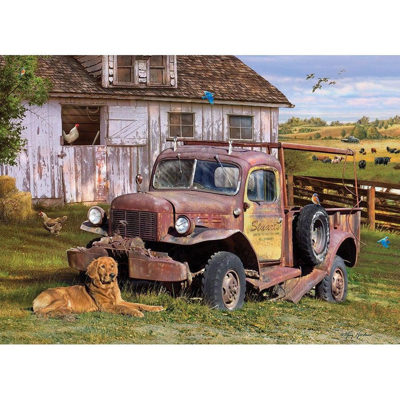 Summer Truck Puzzle-Jigsaw Puzzles-Balderson Village Cheese Store