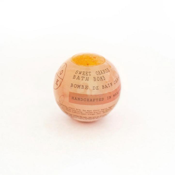 Sweet Orange Bath Bomb-Balderson Village Cheese