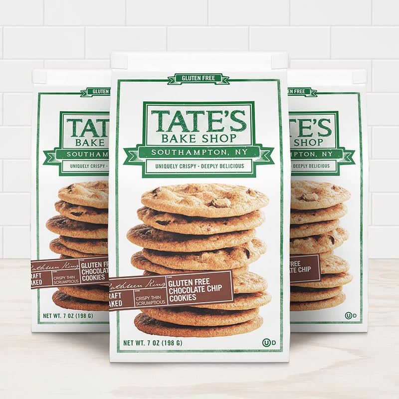 Tate's Gluten Free Chocolate Chip Cookies-Cookie-Balderson Village Cheese Store