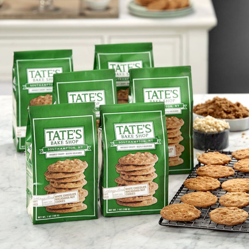 Tate's White Chocolate Macadamia Nut Cookies-Cookie-Balderson Village Cheese Store
