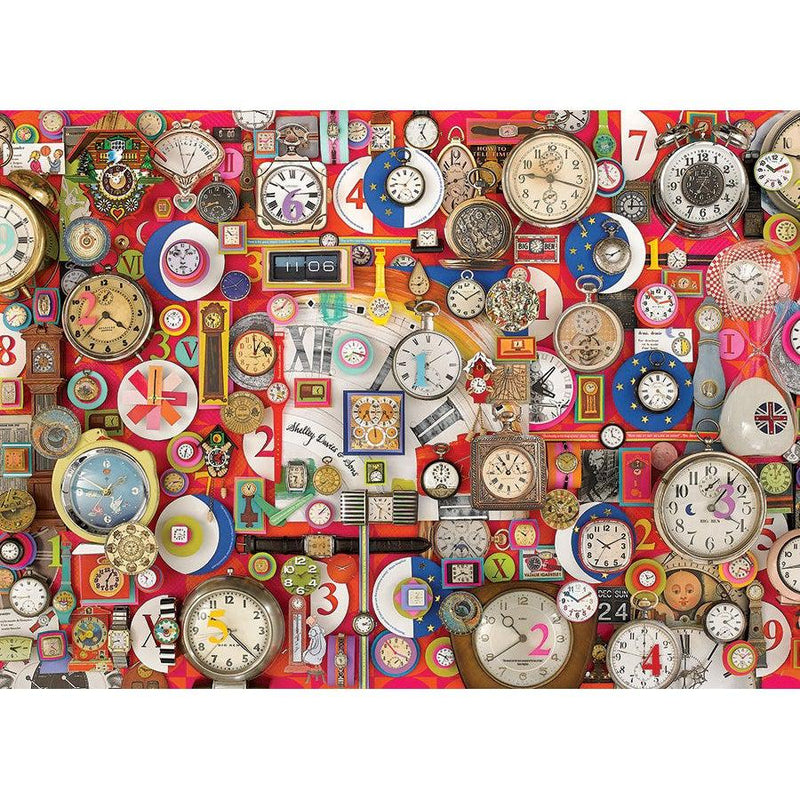 Timepieces Puzzle-Jigsaw Puzzles-Balderson Village Cheese Store