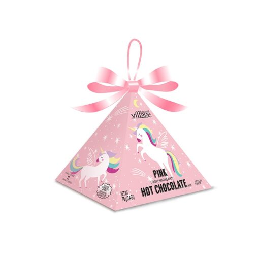 Unicorn Hot Chocolate Pyramid Ornament-Hot Chocolate-Balderson Village Cheese