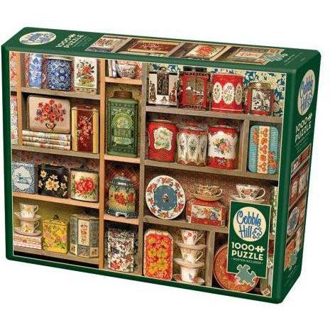 Vintage Tins Puzzle-Jigsaw Puzzles-Balderson Village Cheese Store