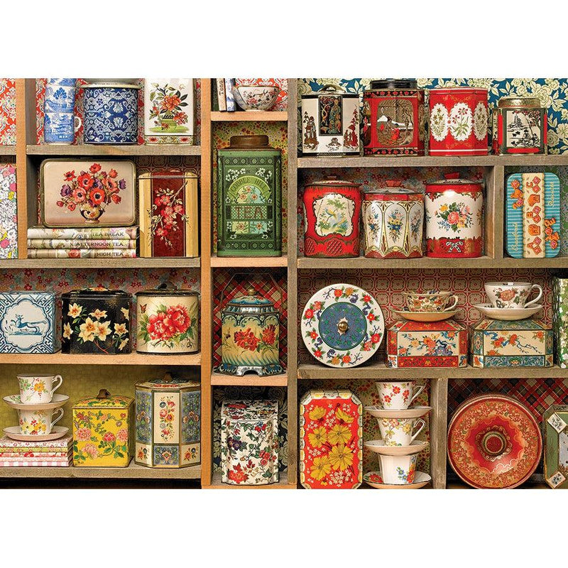 Vintage Tins Puzzle-Jigsaw Puzzles-Balderson Village Cheese Store