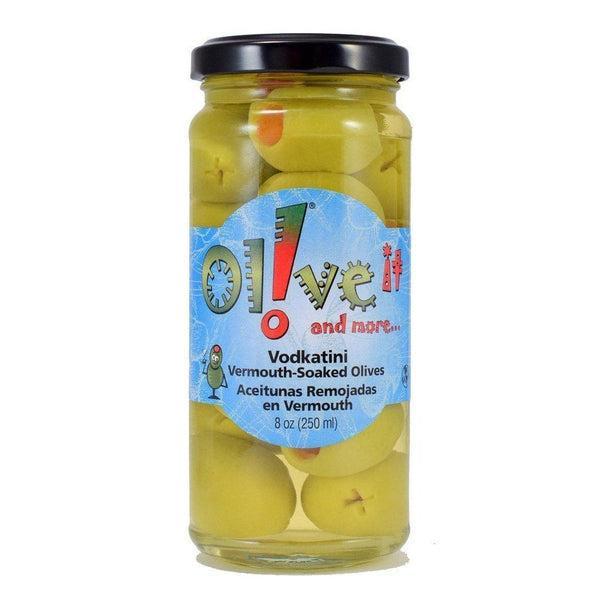 Vodkatini Vermouth Soaked Stuffed Olives-Olives-Balderson Village Cheese Store