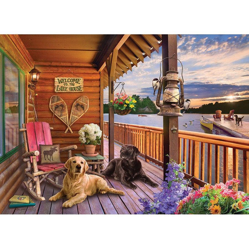Welcome to the Lakehouse Puzzle-Jigsaw Puzzles-Balderson Village Cheese Store