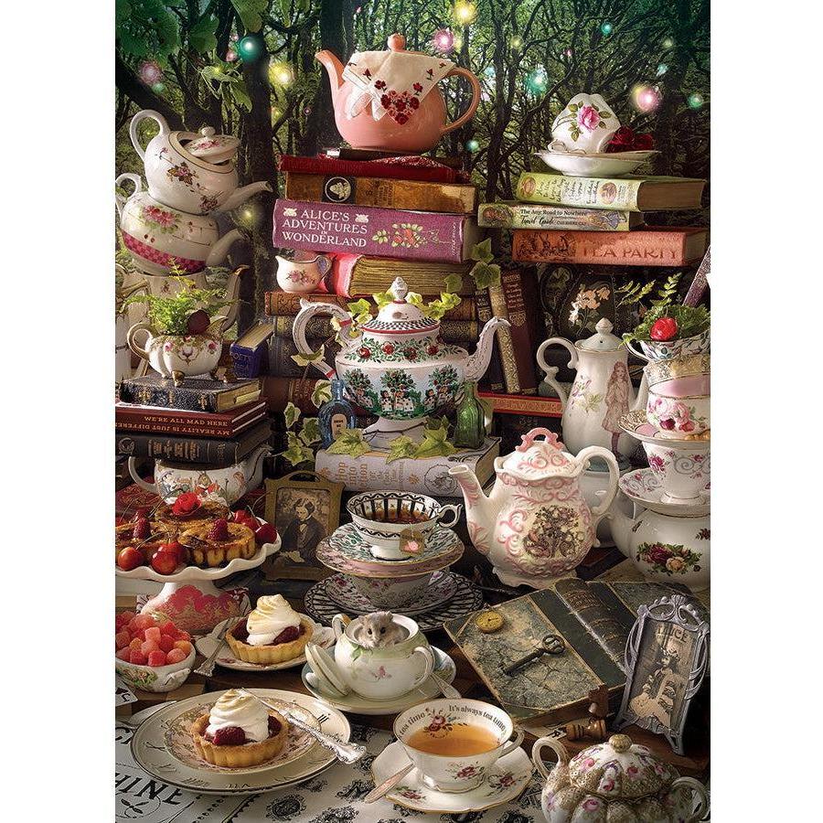 We're All Mad Here Puzzle-Jigsaw Puzzles-Balderson Village Cheese Store