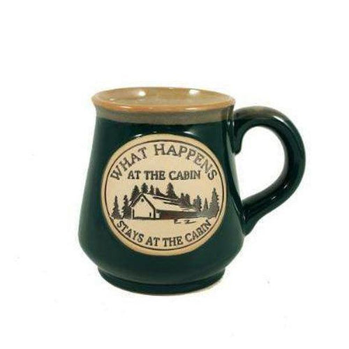 What Happens at the Cabin Ceramic Mug 16 oz-Mug-Balderson Village Cheese