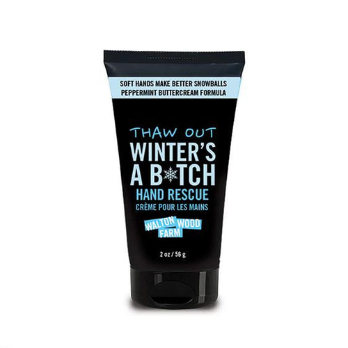 Winter's a B*tch Hand Rescue tube 2oz-Hand Cream-Balderson Village Cheese