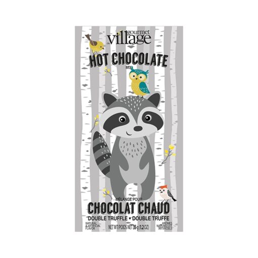 Woodland Friends Double Truffle Hot Chocolate - Raccoon-Hot Chocolate-Balderson Village Cheese Store